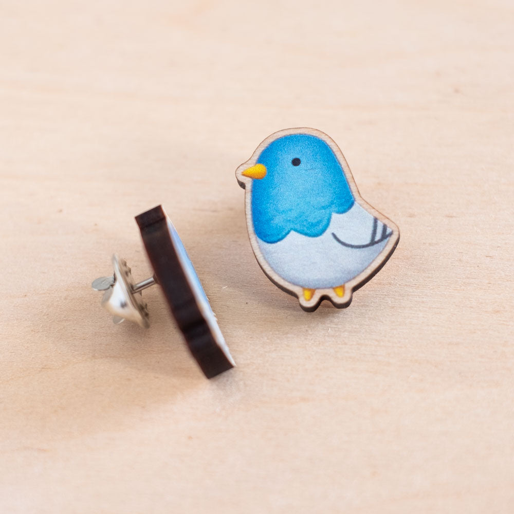 Wooden pin - Pigeon
