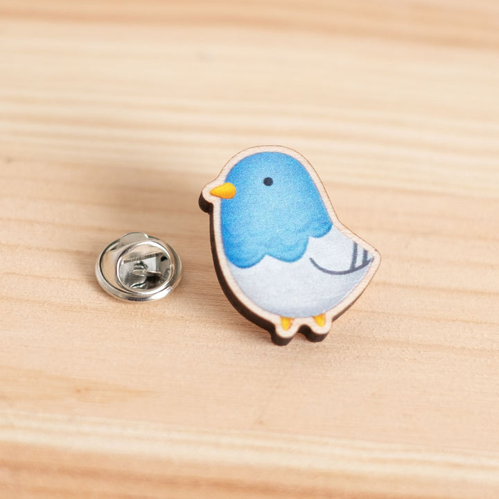 Wooden pin - Pigeon