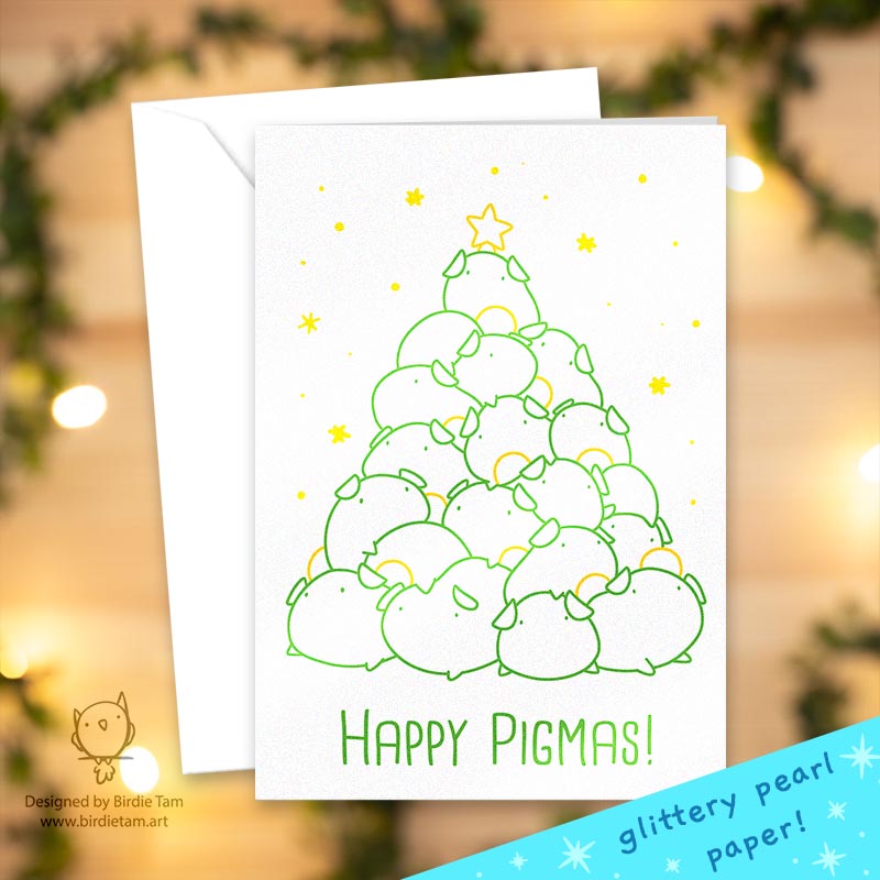 Greeting card - Happy Pigmas