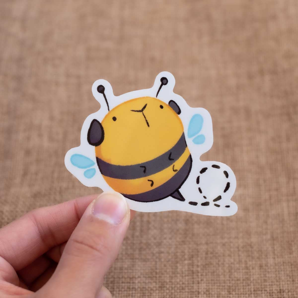Vinyl sticker - Guinea bee