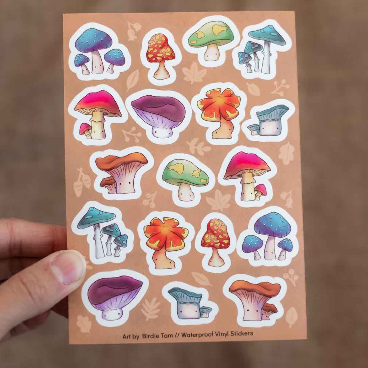 Sticker sheet - Mushroom season