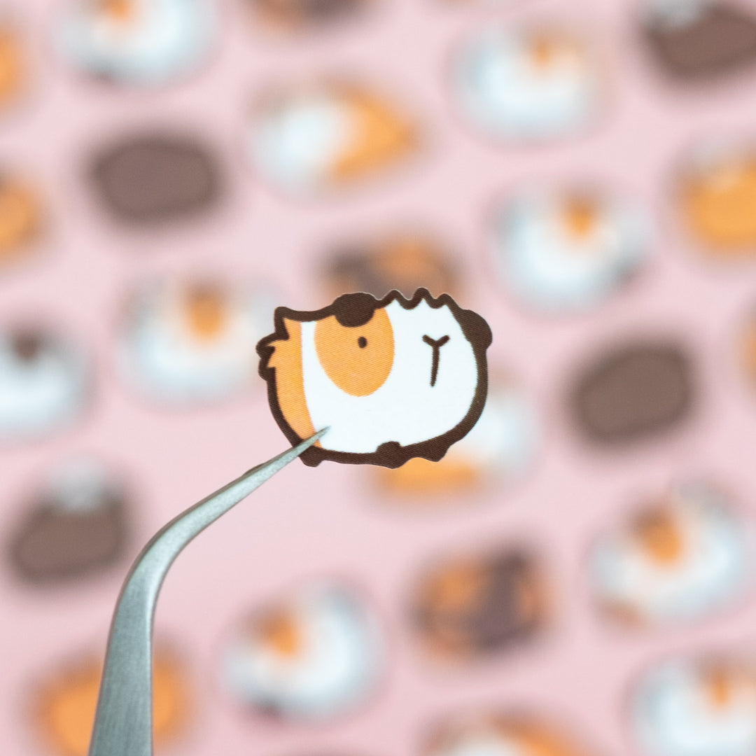 Sticker sheet - Cute guinea pig