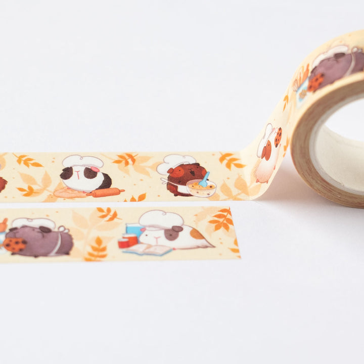 Washi tape - Baking guinea pigs