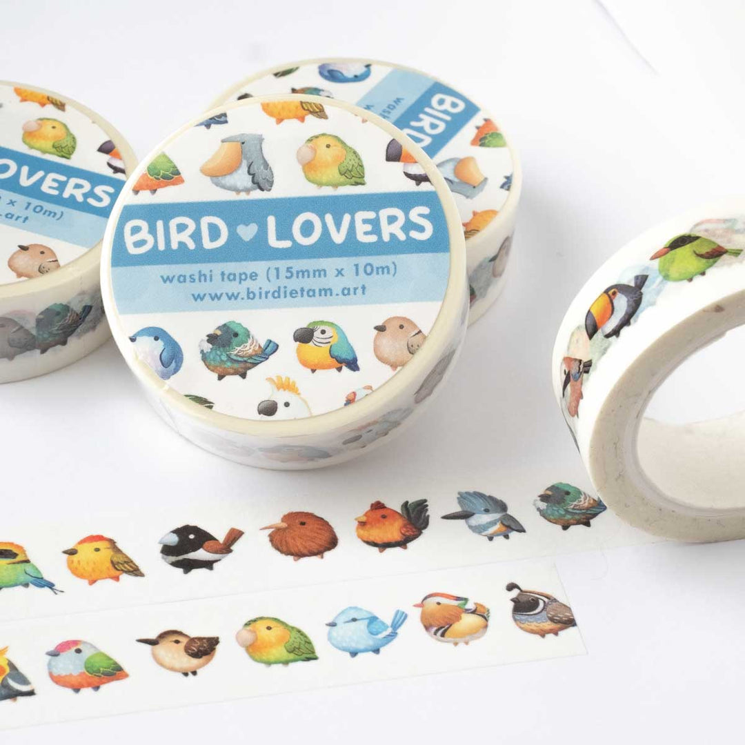Washi tape - Bird lovers