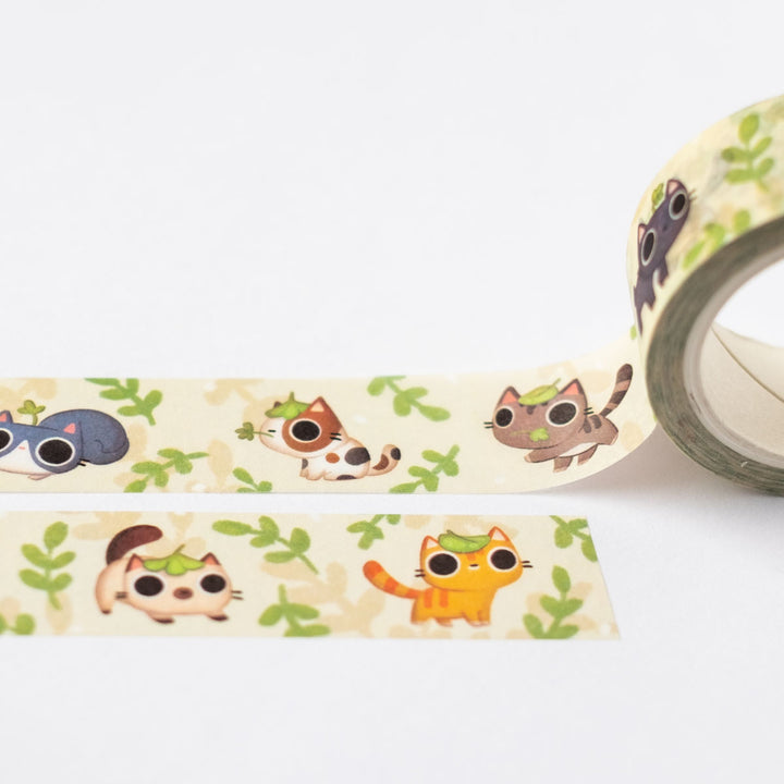 Washi tape - Plant kitties
