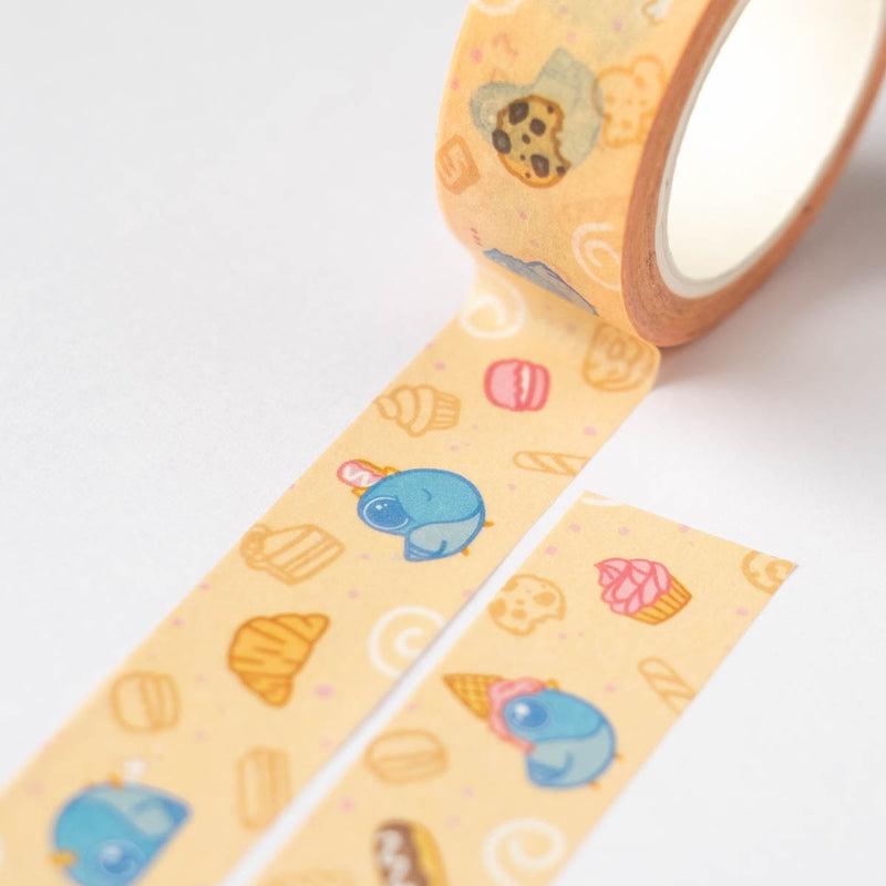 Washi tape - Pigeon & pastries