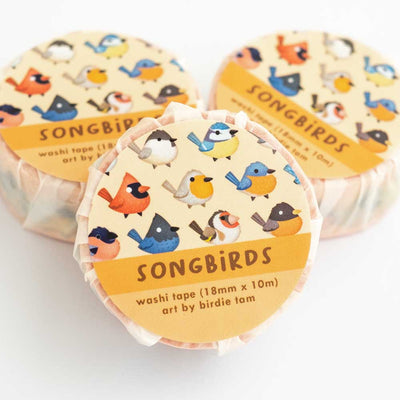 Washi tape - Songbirds